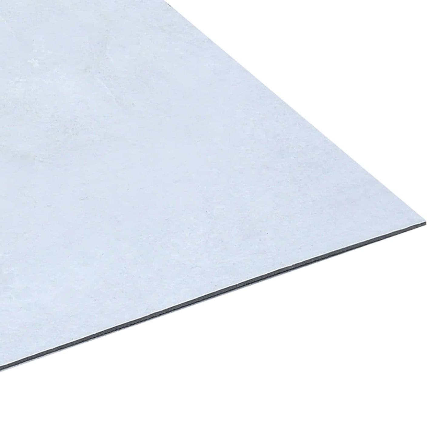 Padlódeszkák 55 pcs Fehér 5,11 m² PVC