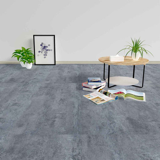 Padlódeszkák 5,11 m² 55 pcs PVC Szürke Márvány