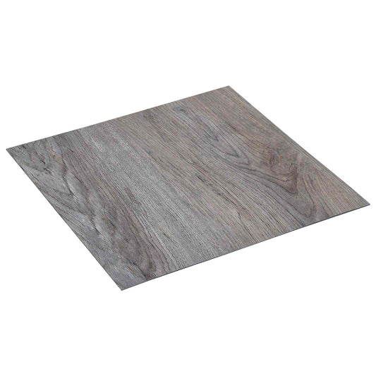 Padlódeszkák 55 pcs Világos Barna 5,11 m² PVC