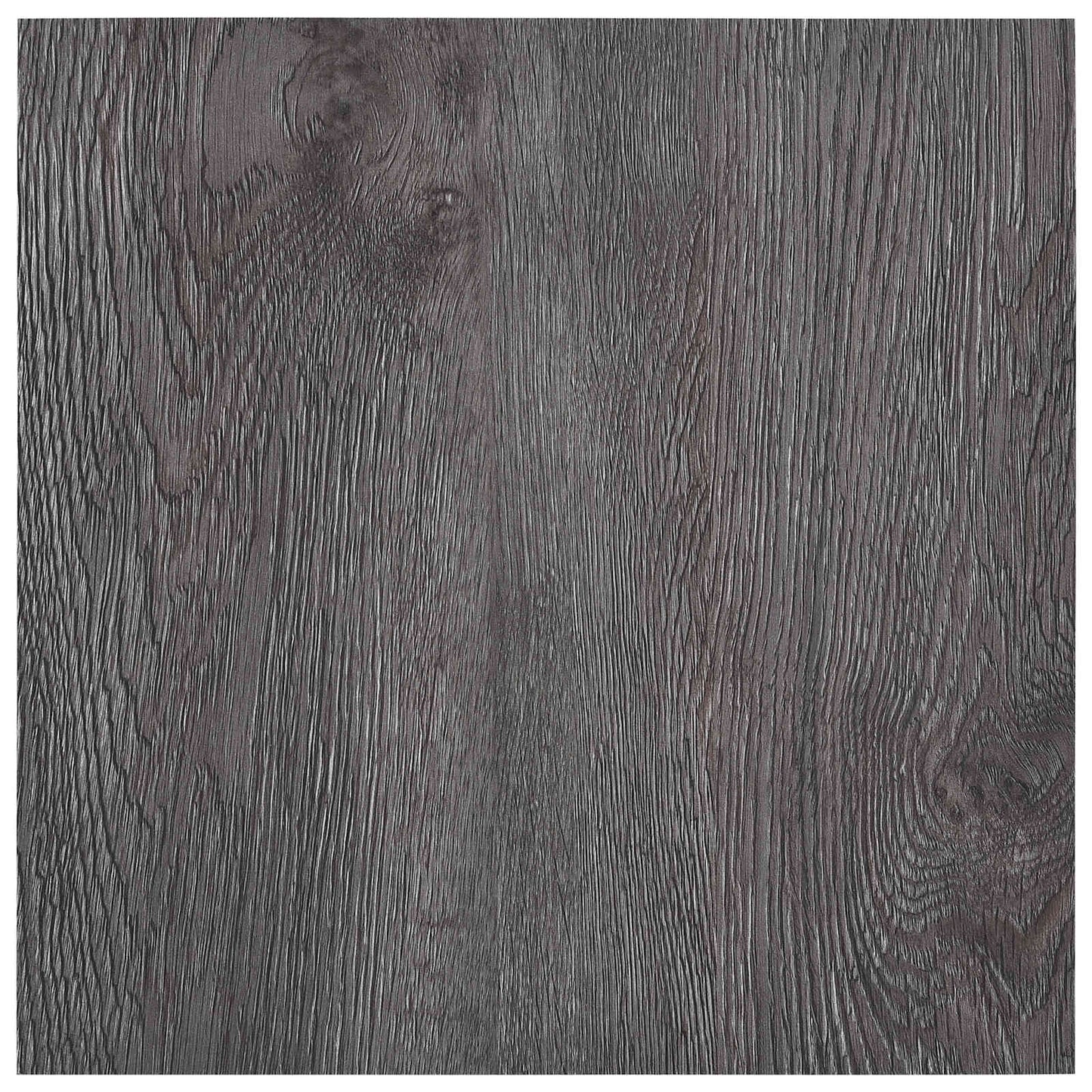 Padlódeszkák 5,11 m² 55 pcs PVC Fekete és Szürke