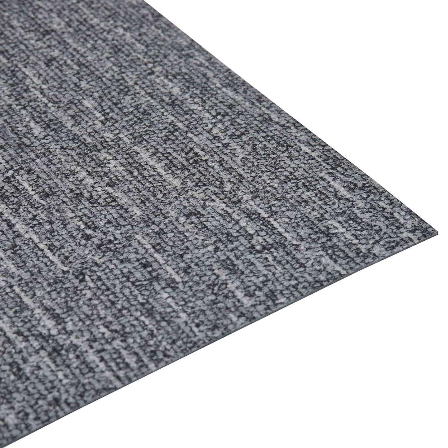 Padlódeszkák 5,11 m² 55 pcs PVC Fehér és Szürke