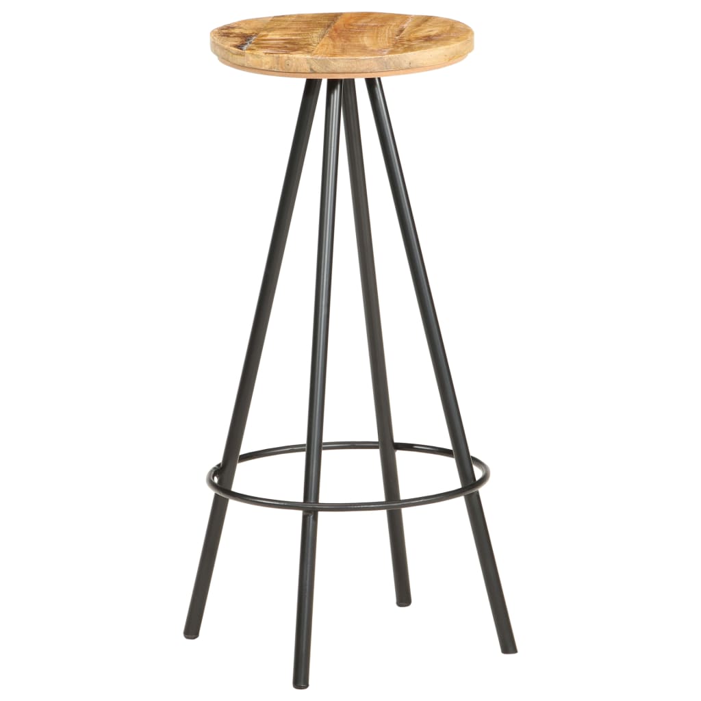 4 db nyers mangófa bárszék