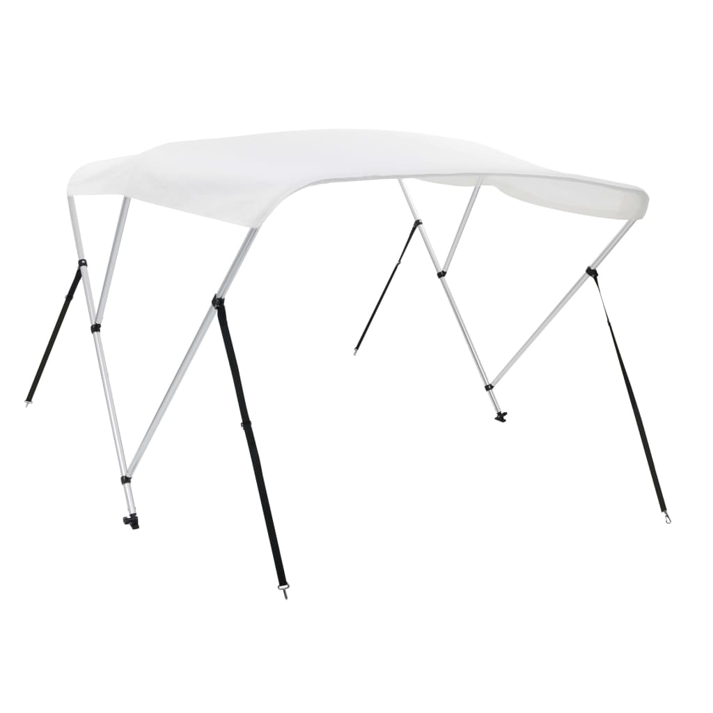 fehér háromágú bimini tető 183 x 140 x 137 cm