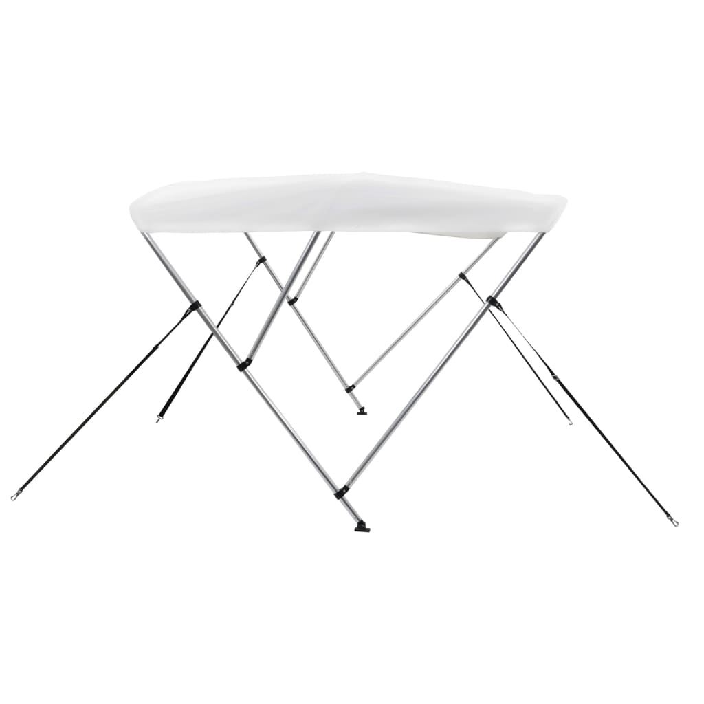 fehér háromágú bimini tető 183 x 140 x 137 cm