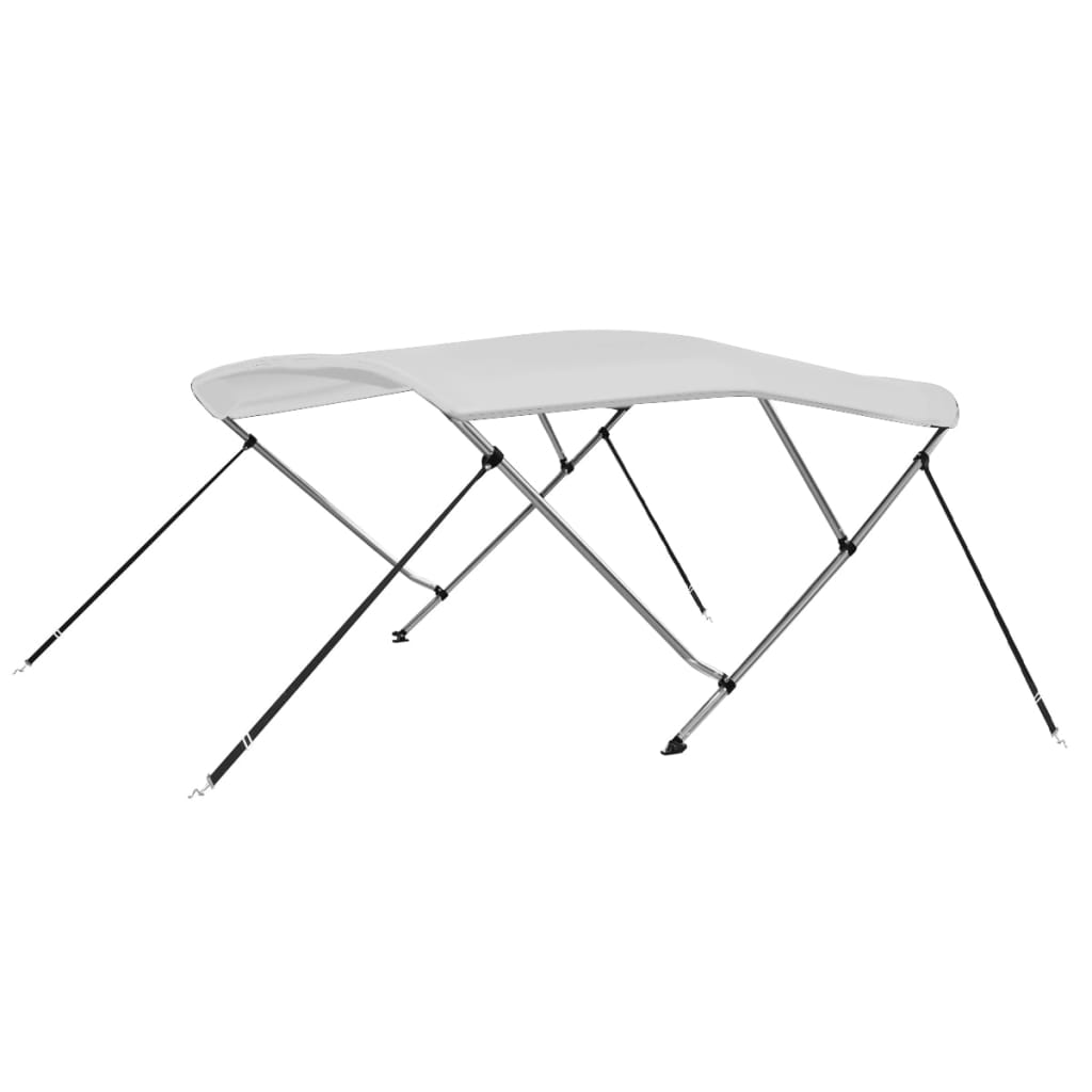 fehér háromágú bimini tető 183 x 196 x 137 cm