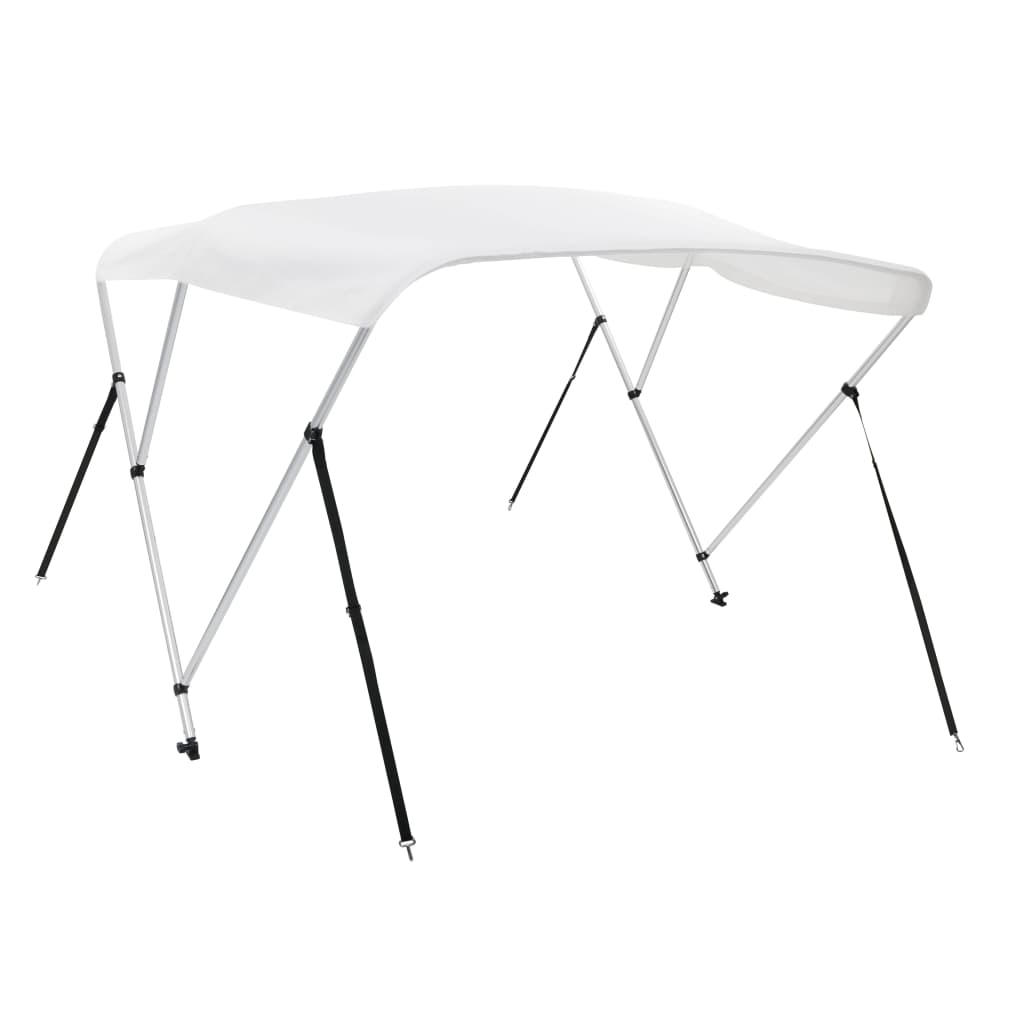 fehér háromágú bimini tető 183 x 196 x 137 cm