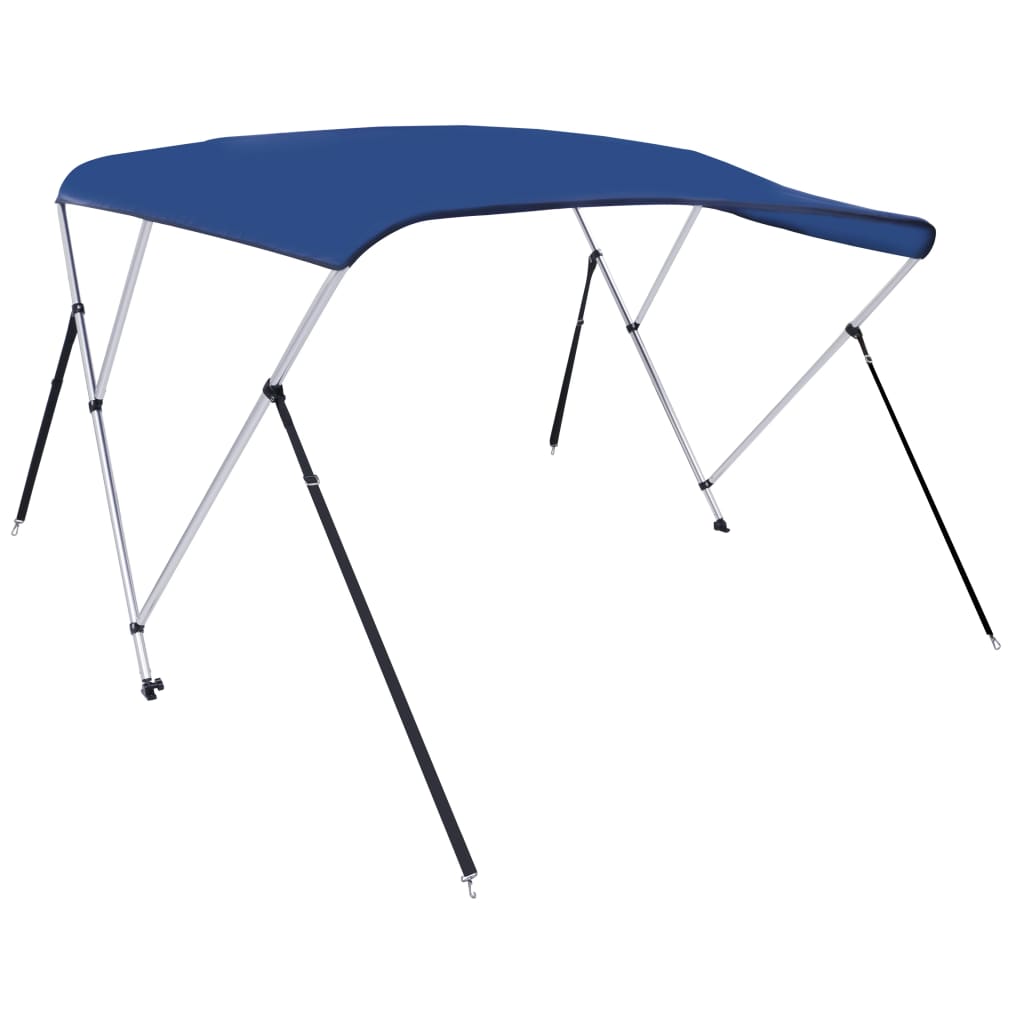 kék háromágú bimini tető 183 x 180 x 137 cm