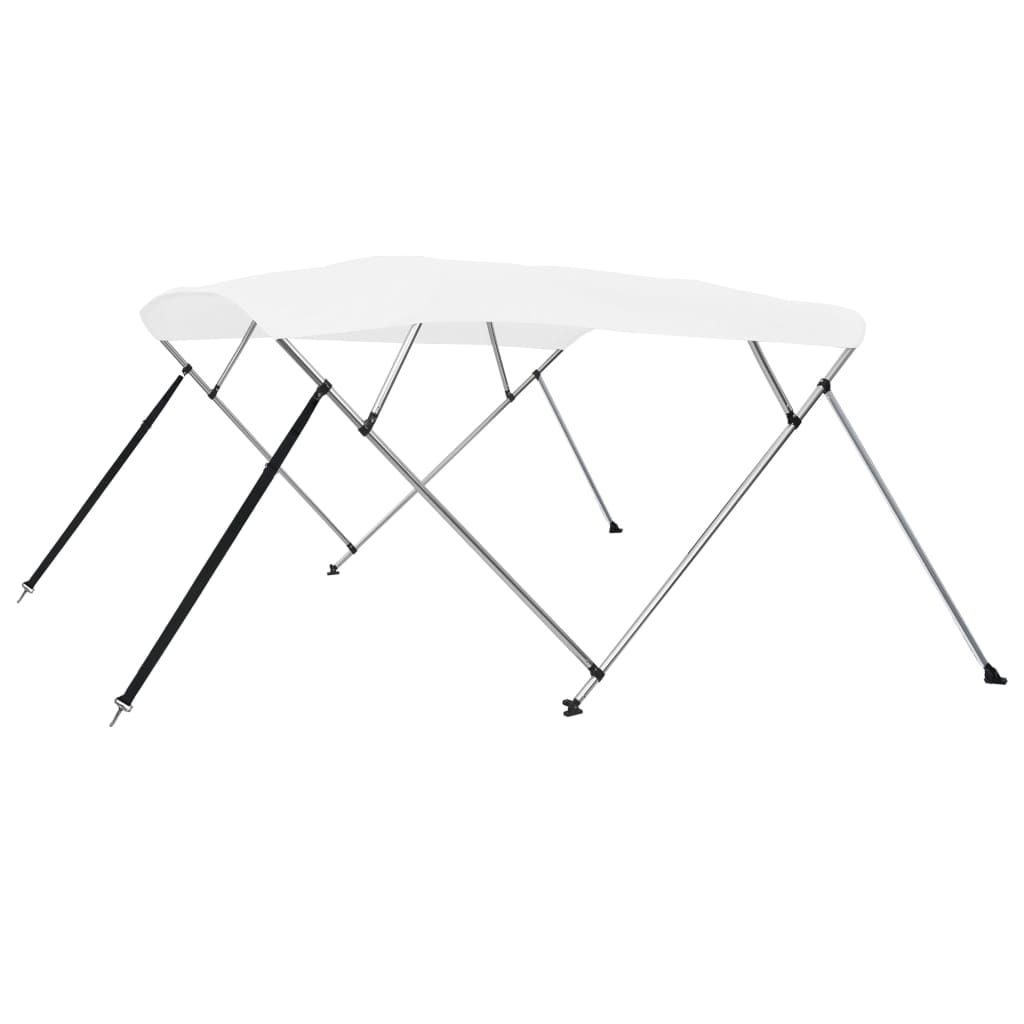 fehér négyágú bimini tető 243 x 180 x 137 cm