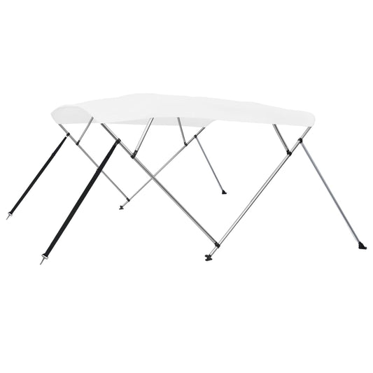 fehér négyágú bimini tető 243 x 196 x 137 cm
