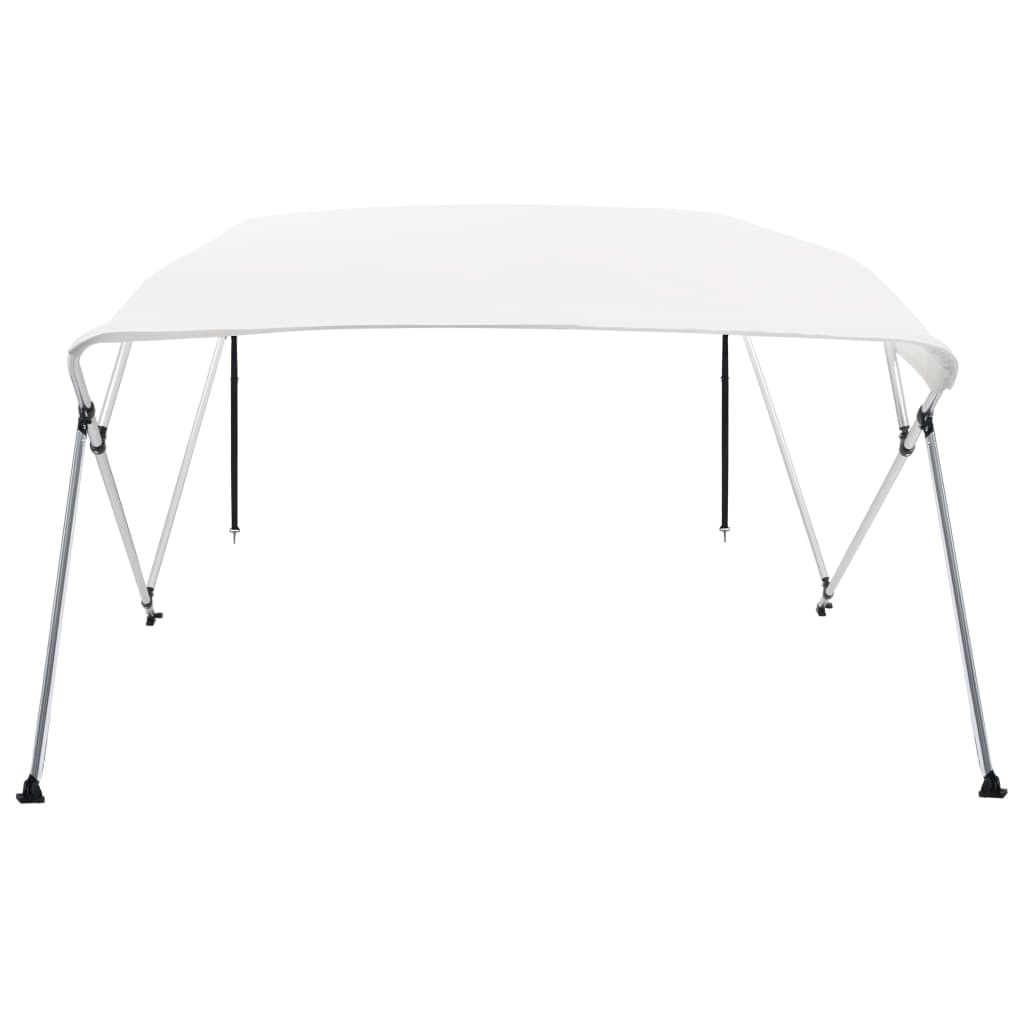 fehér négyágú bimini tető 243 x 210 x 137 cm