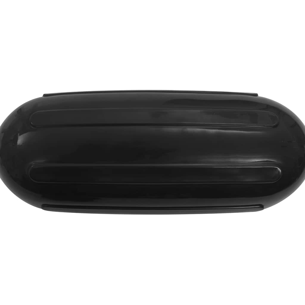 4 darab fekete PVC csónak lökhárító 51 x 14 cm