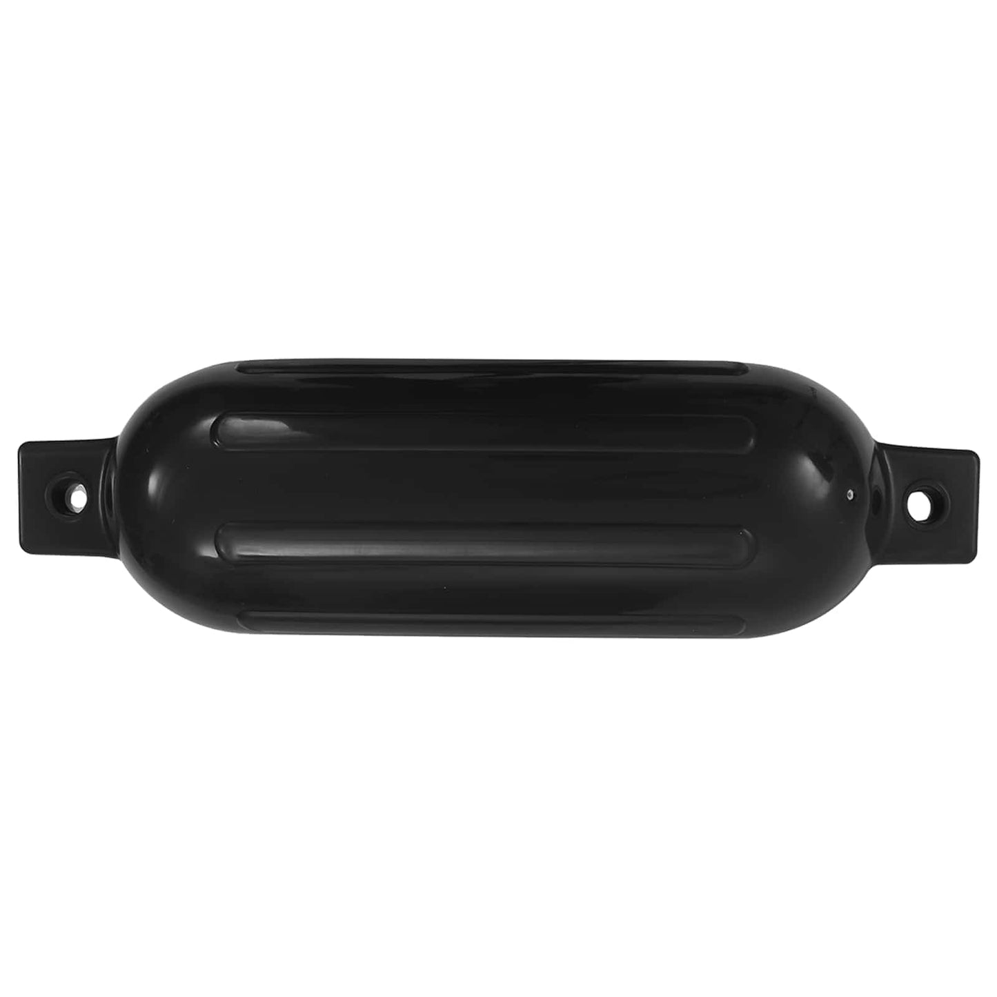 4 darab fekete PVC csónak lökhárító Ø 14 x 50 cm
