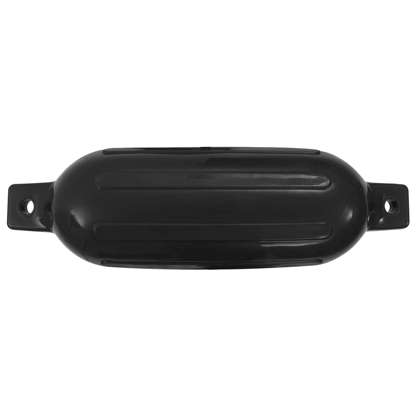 4 darab fekete PVC csónak lökhárító Ø 16 x 58 cm