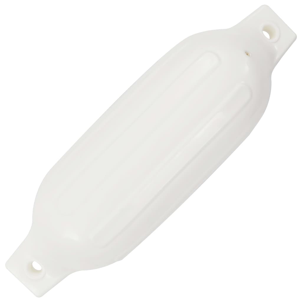 4 darab fehér PVC csónak lökhárító Ø 11 x 40 cm