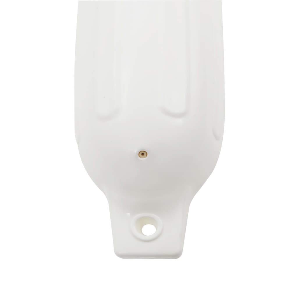 4 darab fehér PVC csónak lökhárító Ø 11 x 40 cm