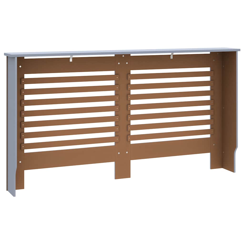 antracitszürke MDF radiátorburkolat 152 x 19 x 81,5 cm