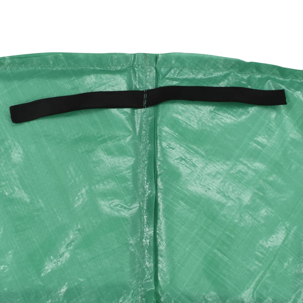 zöld PE biztonsági párna kerek trambulinhoz 12 láb/3,66 m