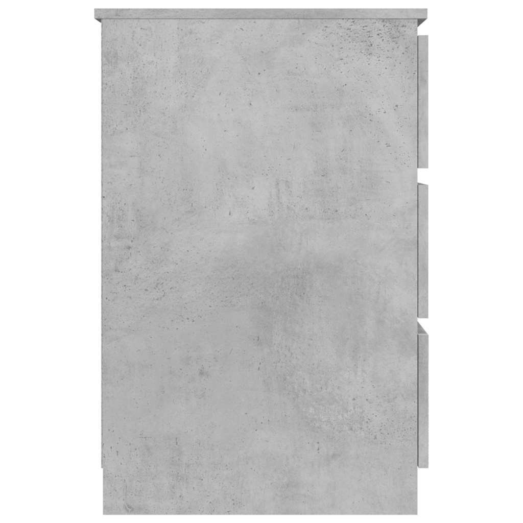 betonszürke szerelt fa íróasztal 140 x 50 x 77 cm