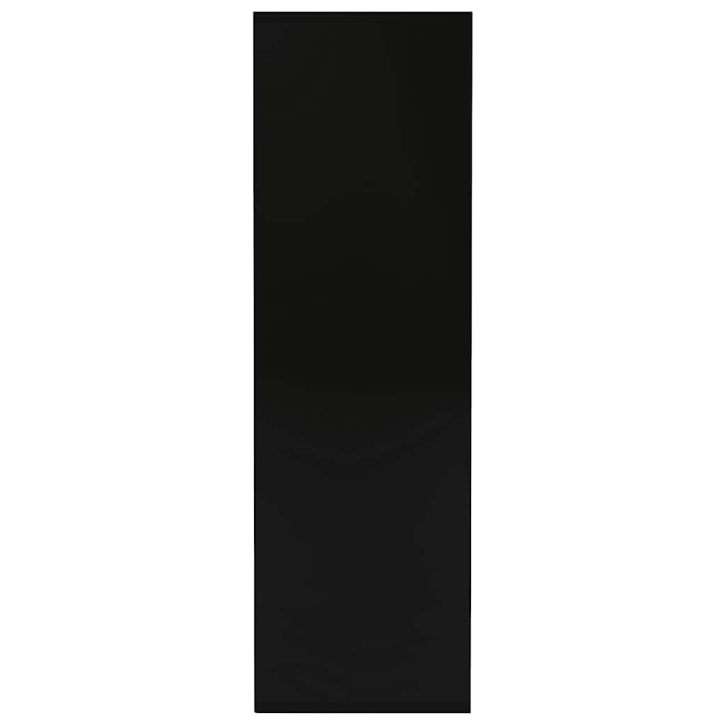 fekete szerelt fa könyvszekrény 98 x 29 x 97,5 cm