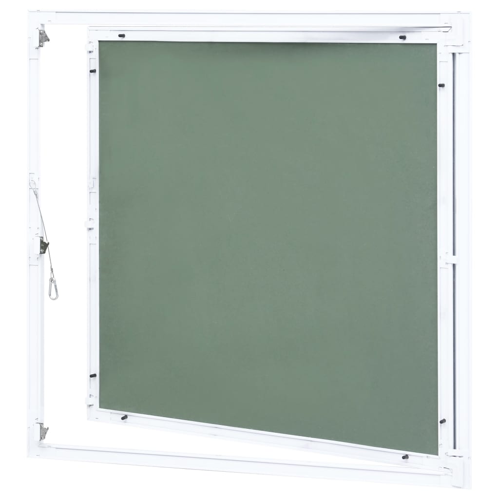 alumínium keretes és gipszkartonos hozzáférési panel 200x200 mm
