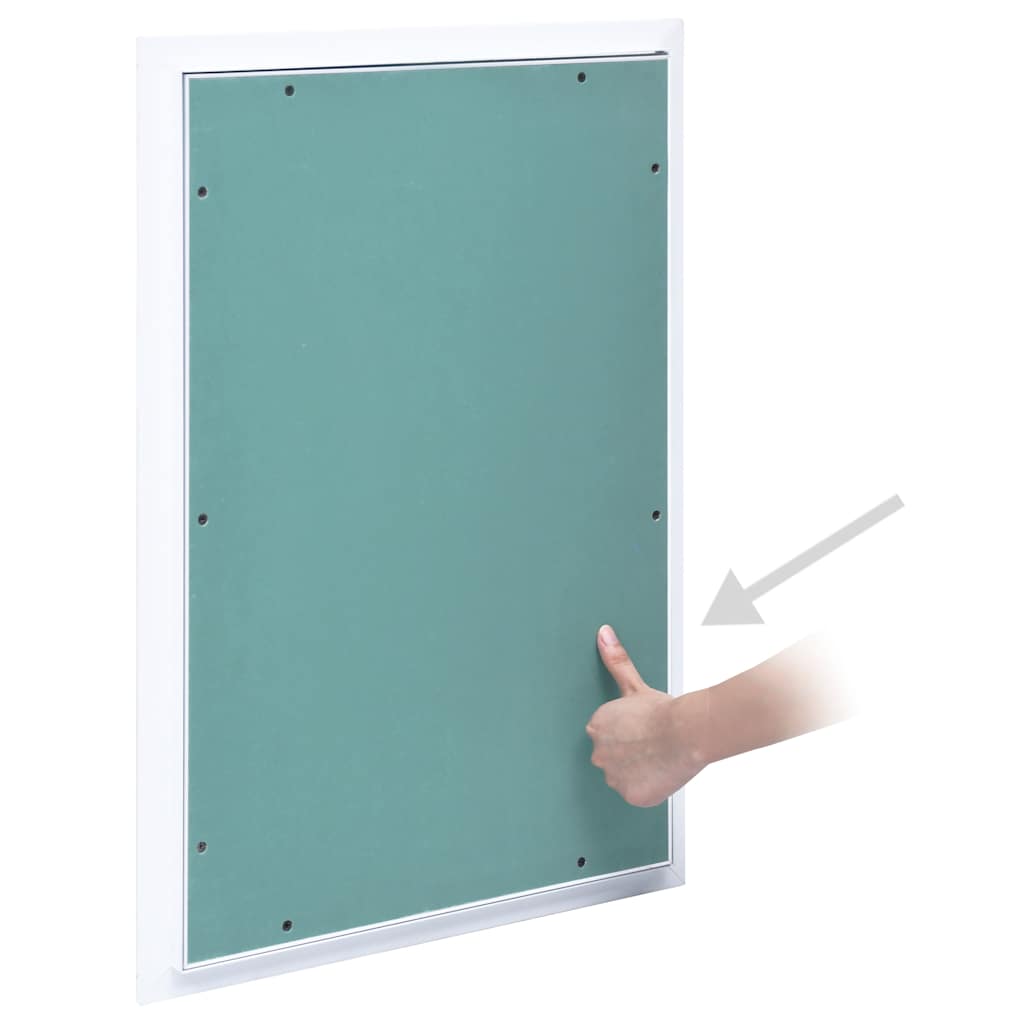 alumínium keretes és gipszkartonos hozzáférési panel 300x600 mm