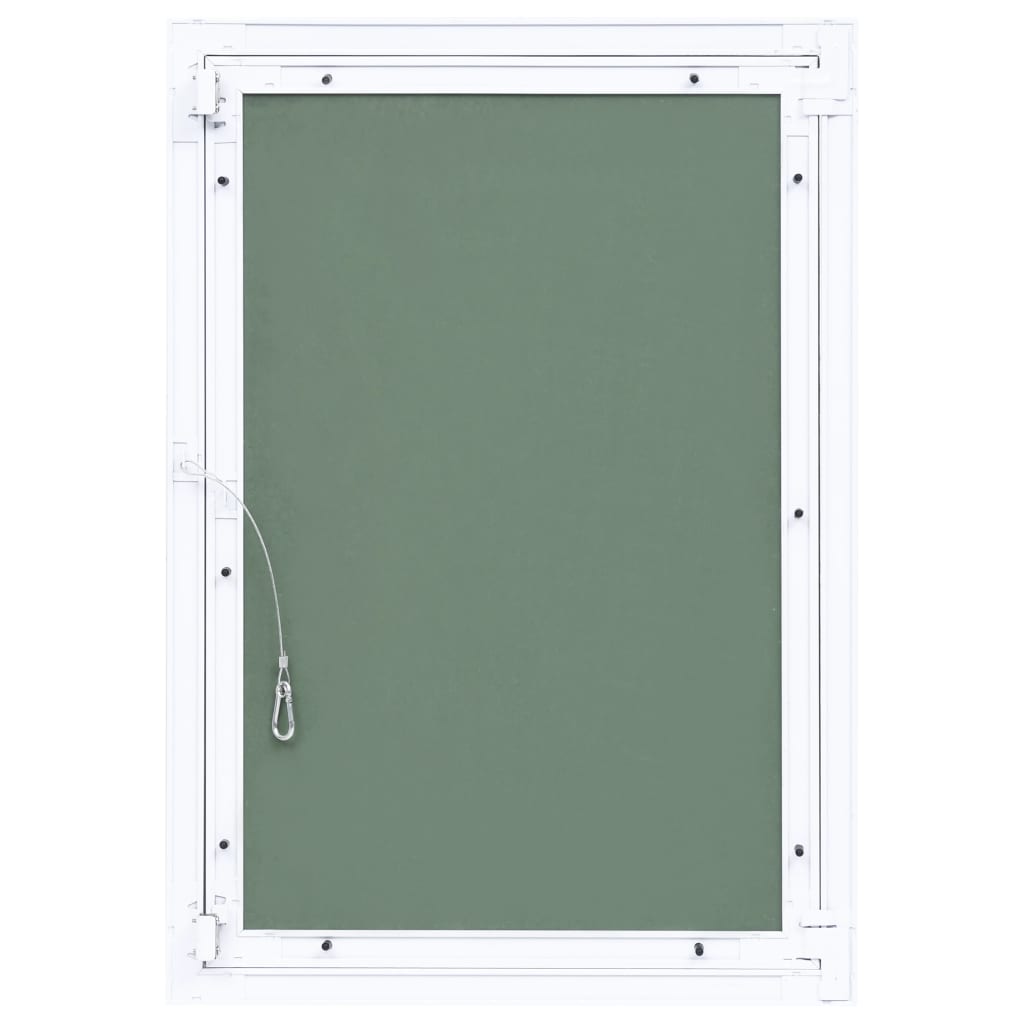 alumínium keretes és gipszkartonos hozzáférési panel 400x600 mm