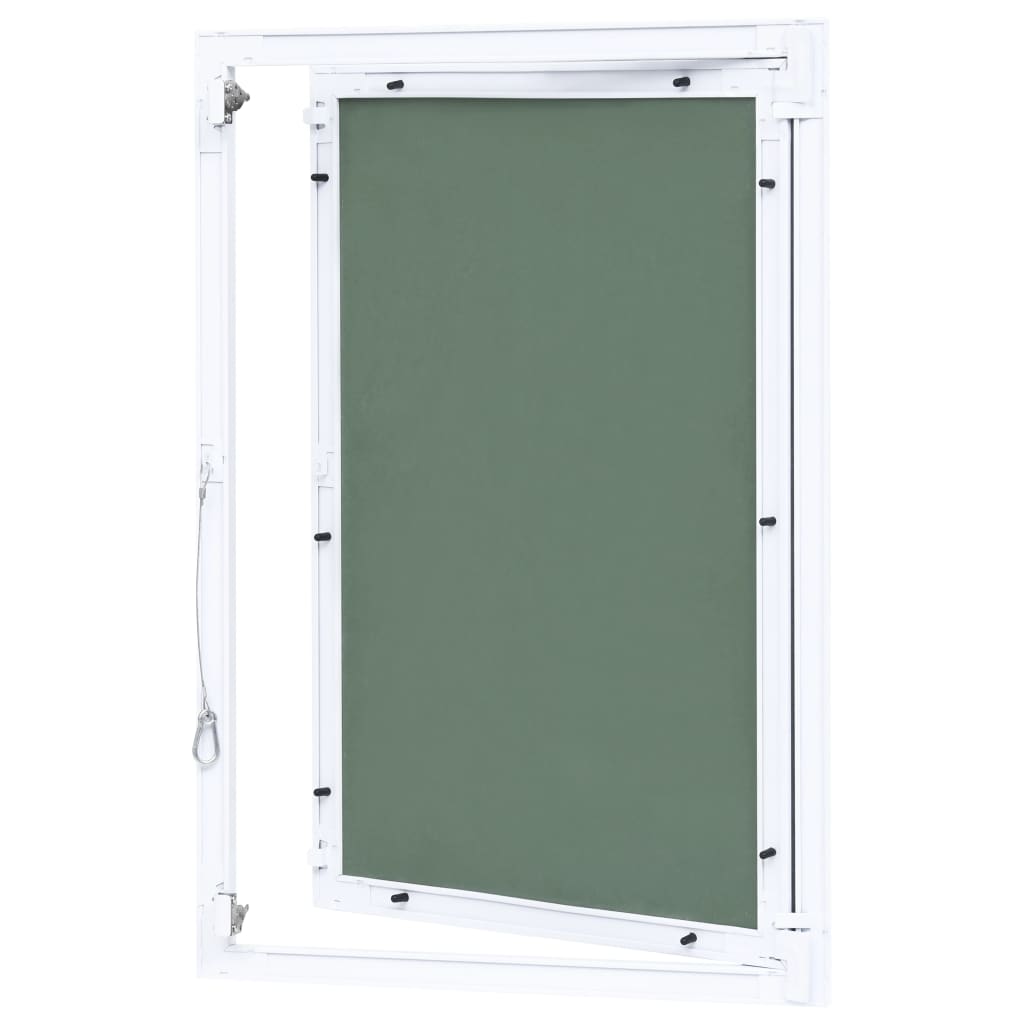 alumínium keretes és gipszkartonos hozzáférési panel 400x600 mm