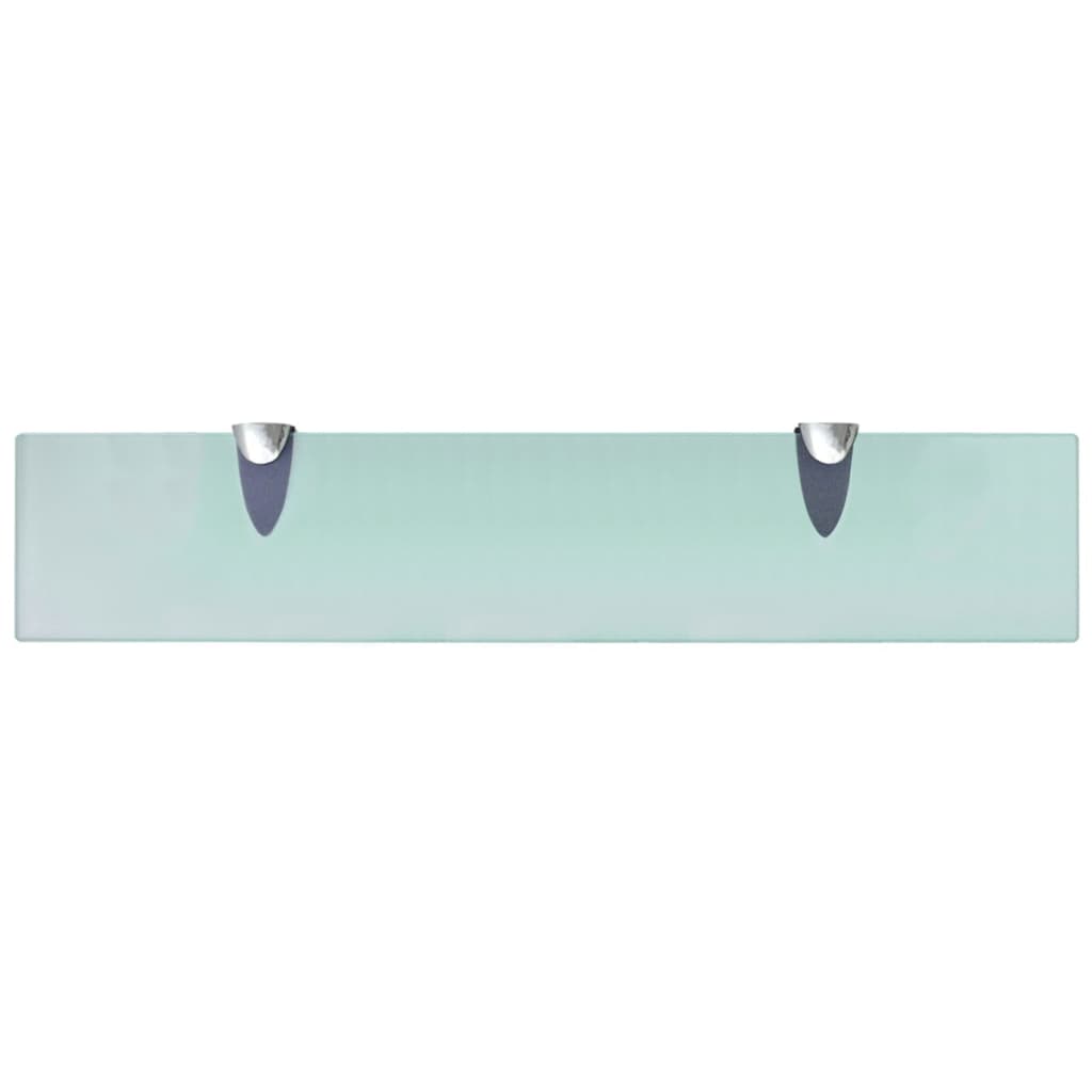 2 db lebegő üvegpolc 50 x 10 cm 8 mm