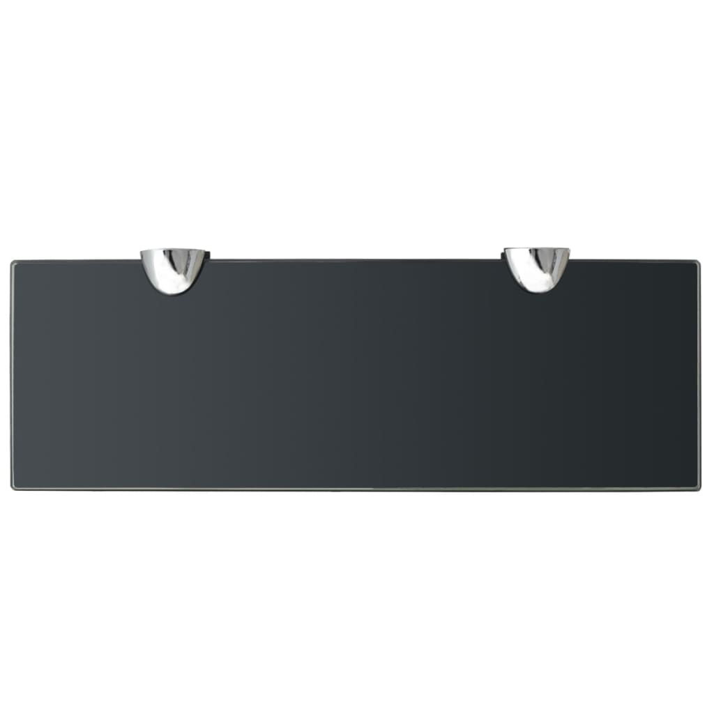 2 db lebegő üvegpolc 30 x 10 cm 8 mm