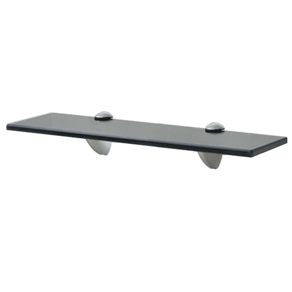 2 db lebegő üvegpolc 40 x 10 cm 8 mm