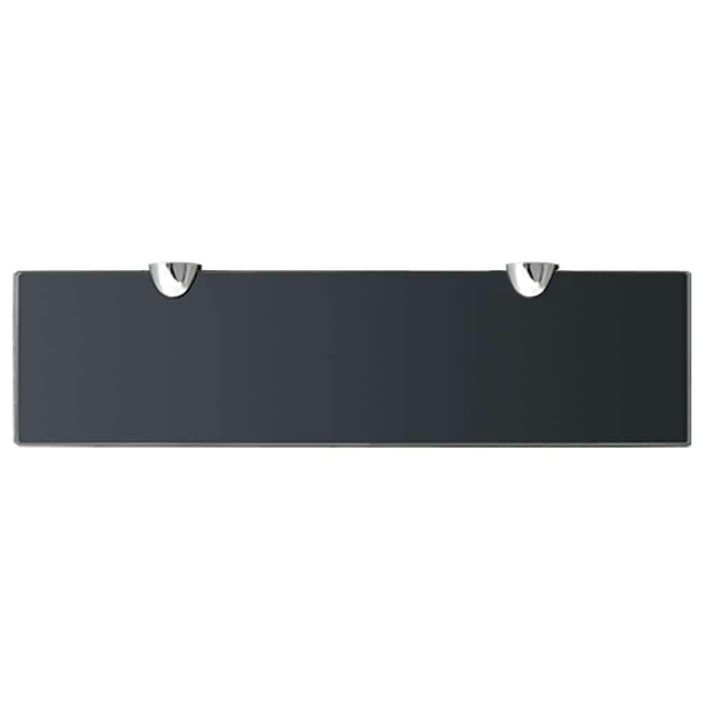 2 db lebegő üvegpolc 40 x 10 cm 8 mm