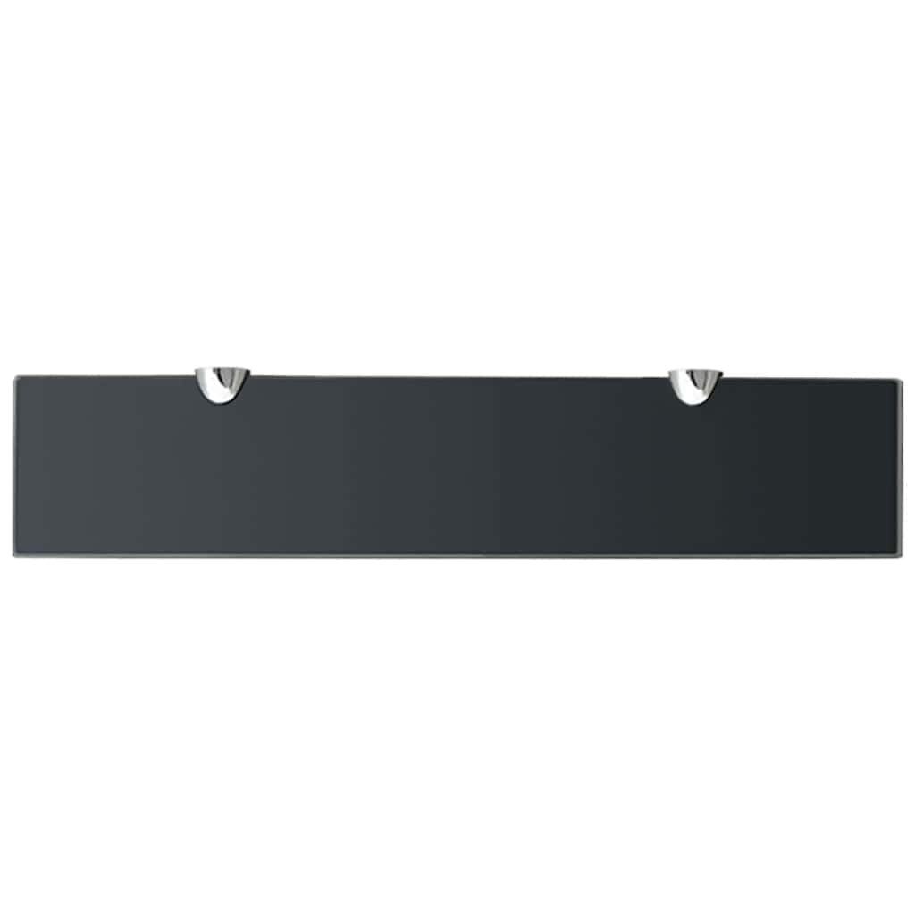 2 db lebegő üvegpolc 50 x 10 cm 8 mm