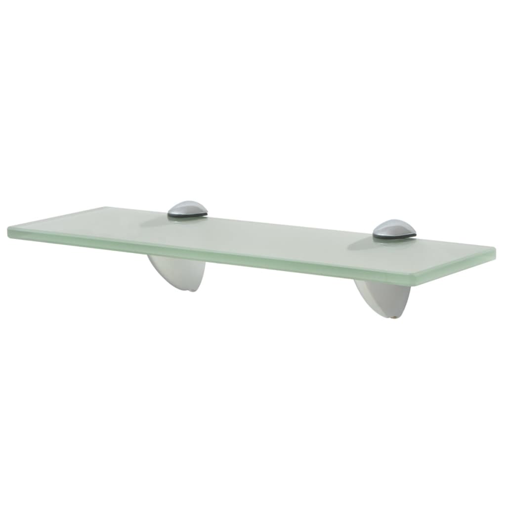 2 db lebegő üvegpolc 30 x 10 cm 8 mm