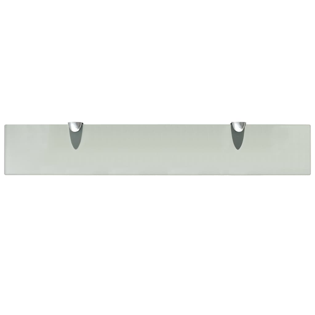 2 db lebegő üvegpolc 60 x 10 cm 8 mm