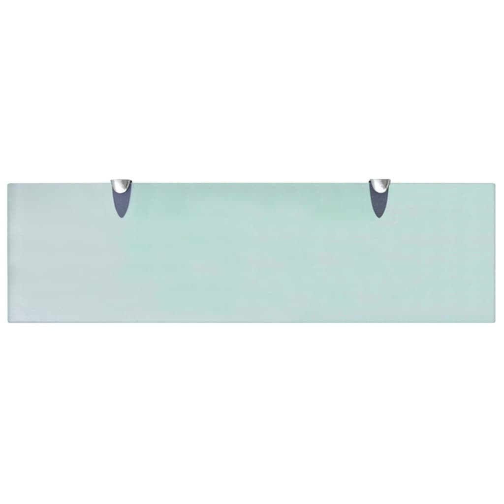 2 db lebegő üvegpolc 70 x 20 cm 8 mm
