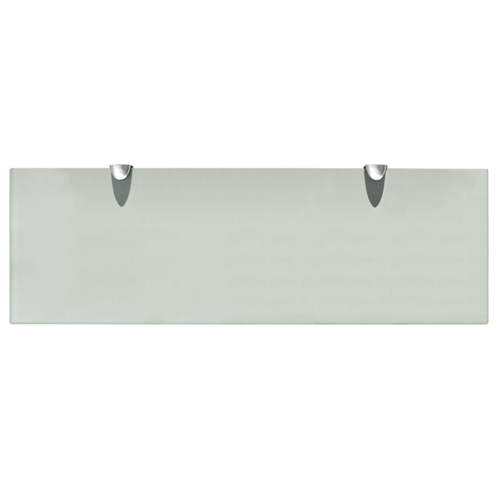 2 db lebegő üvegpolc 60 x 20 cm 8 mm