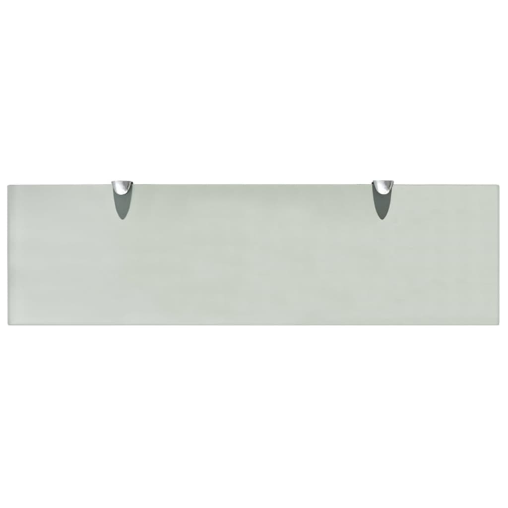 2 db lebegő üvegpolc 70 x 20 cm 8 mm