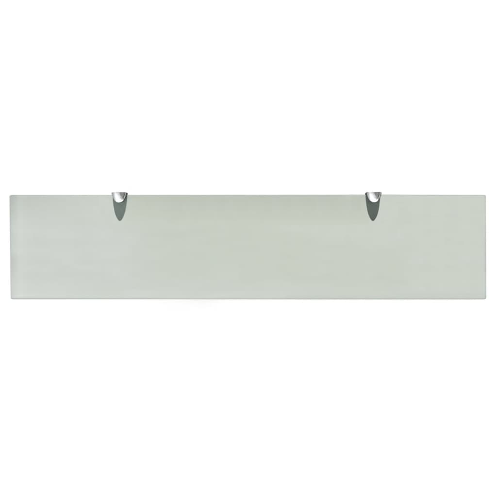 2 db lebegő üvegpolc 90 x 20 cm 8 mm