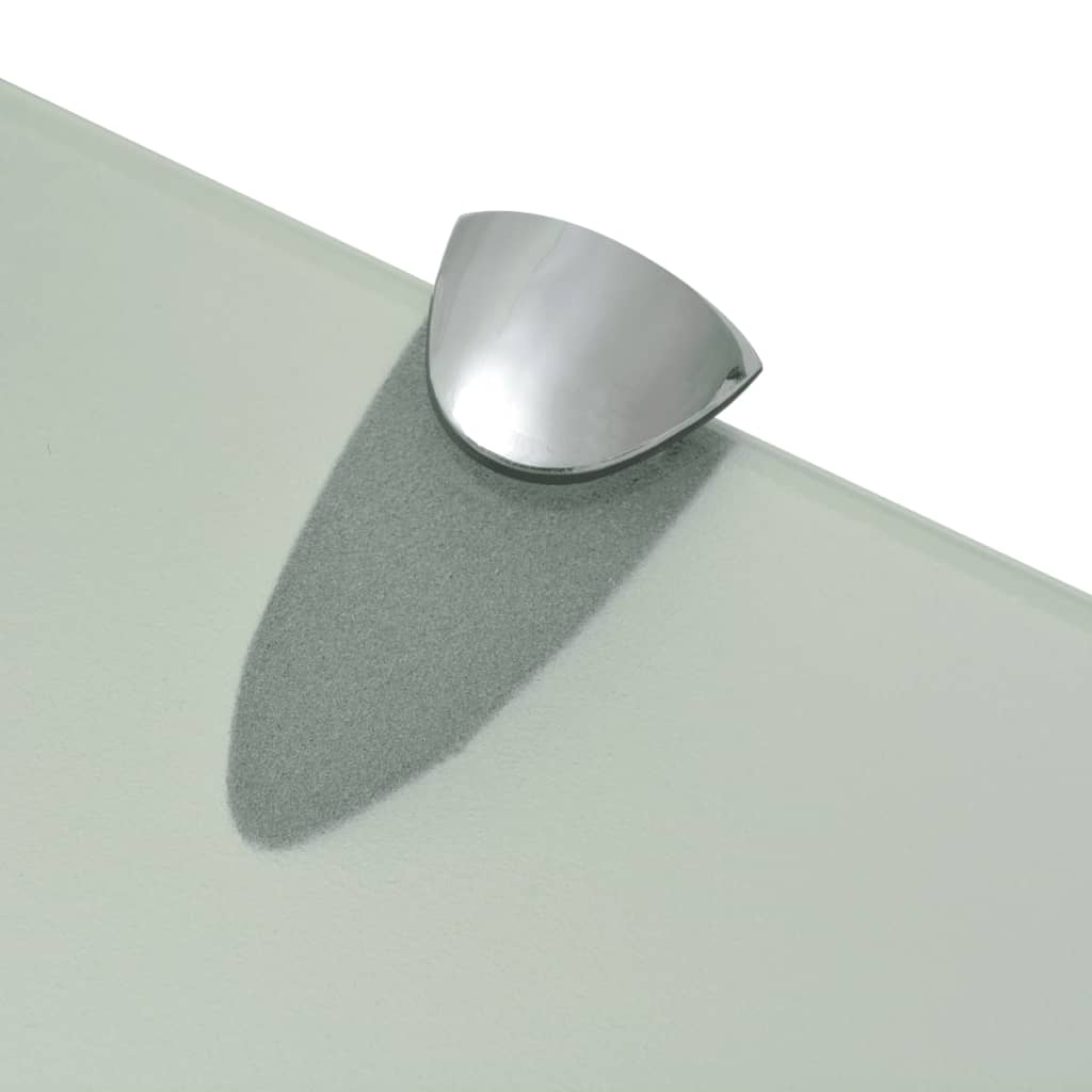 2 db lebegő üvegpolc 90 x 20 cm 8 mm