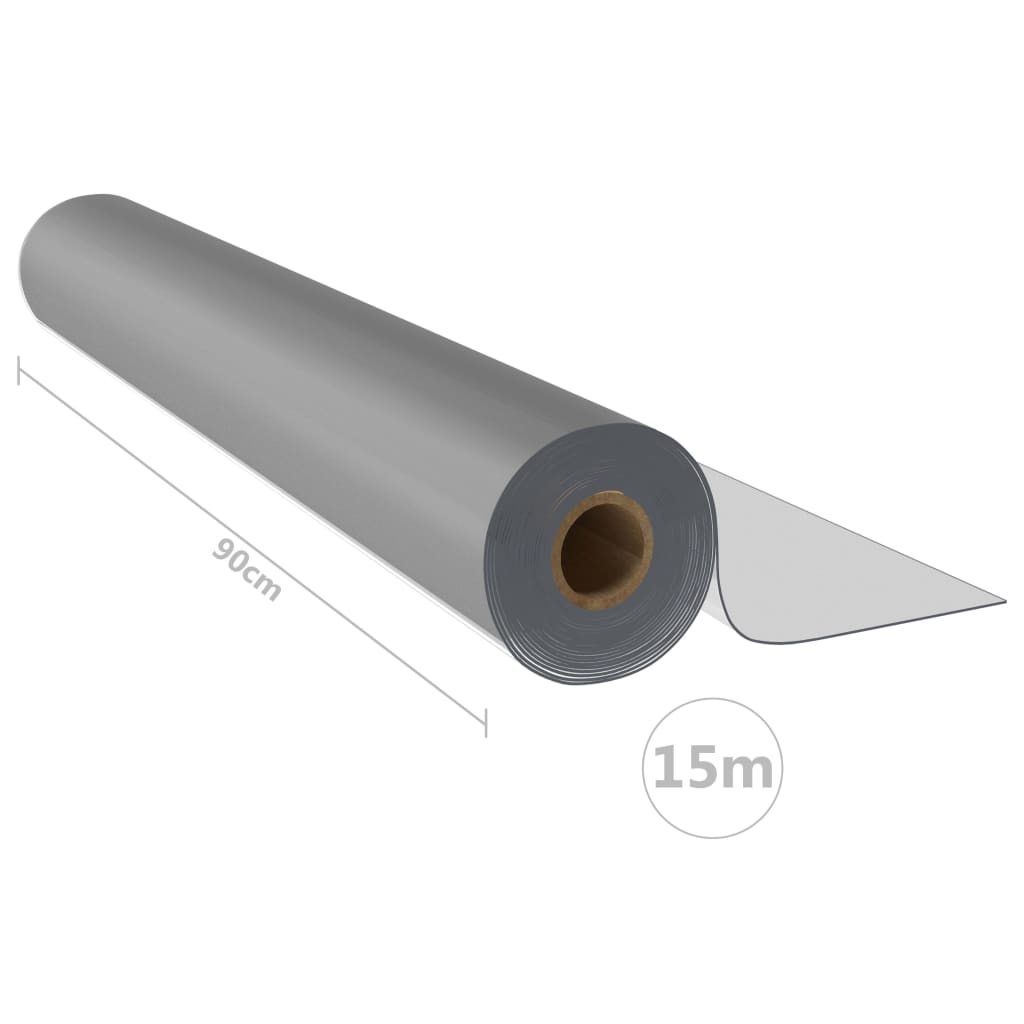 matt PVC védőabrosz tekercs 0,9 x 15 m 1,6 mm