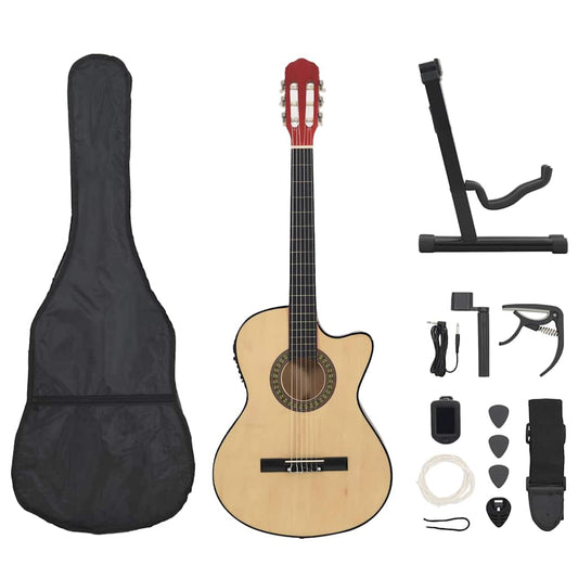 12 részes 6 húros western gitár szett hangszínszabályzóval