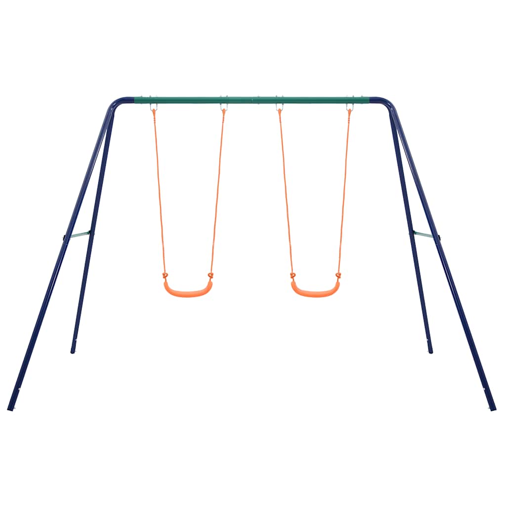 acél hintakészlet 2 db üléssel