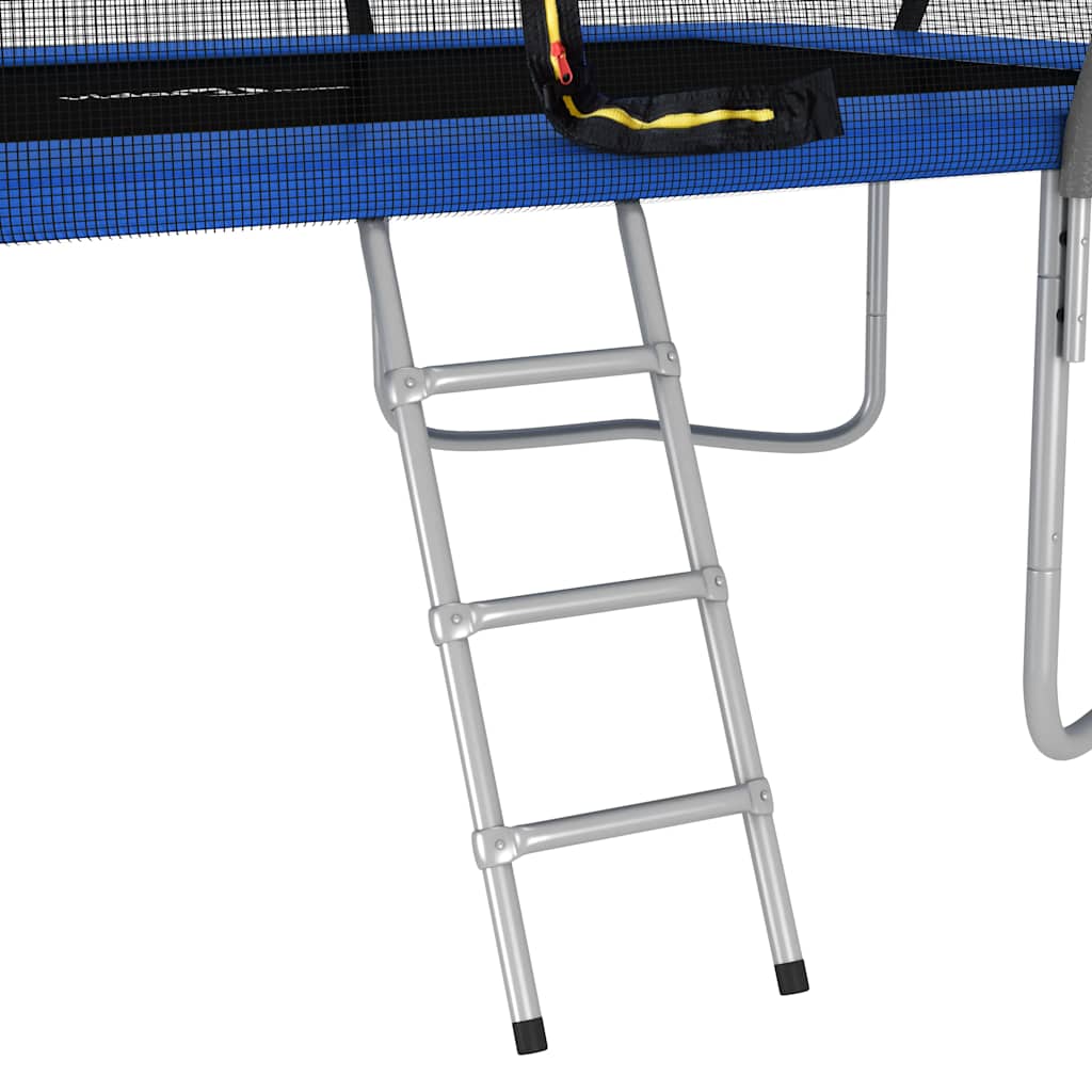 négyszögű trambulinszett 335 x 244 x 90 cm 150 kg