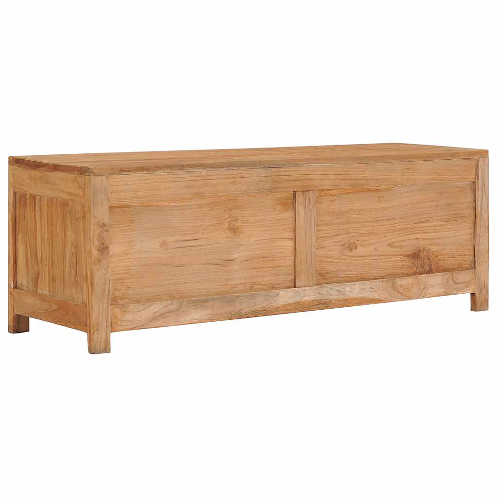 tömör tíkfa TV-szekrény 100 x 30 x 35 cm