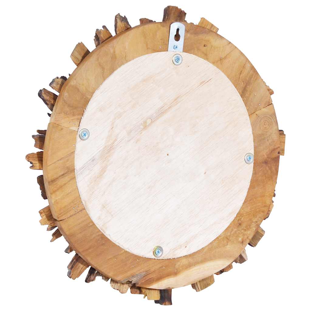 kör alakú tíkfa falitükör 60 cm