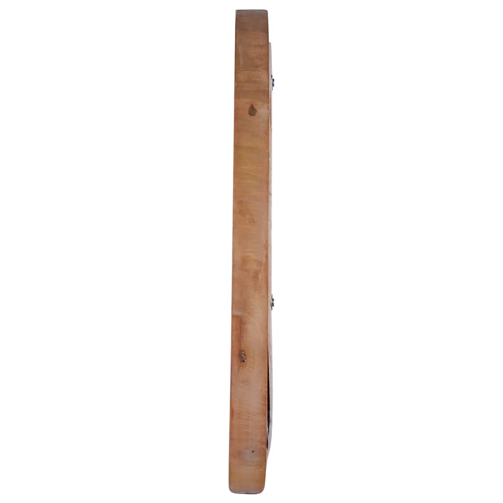 kör alakú tíkfa falitükör 40 cm