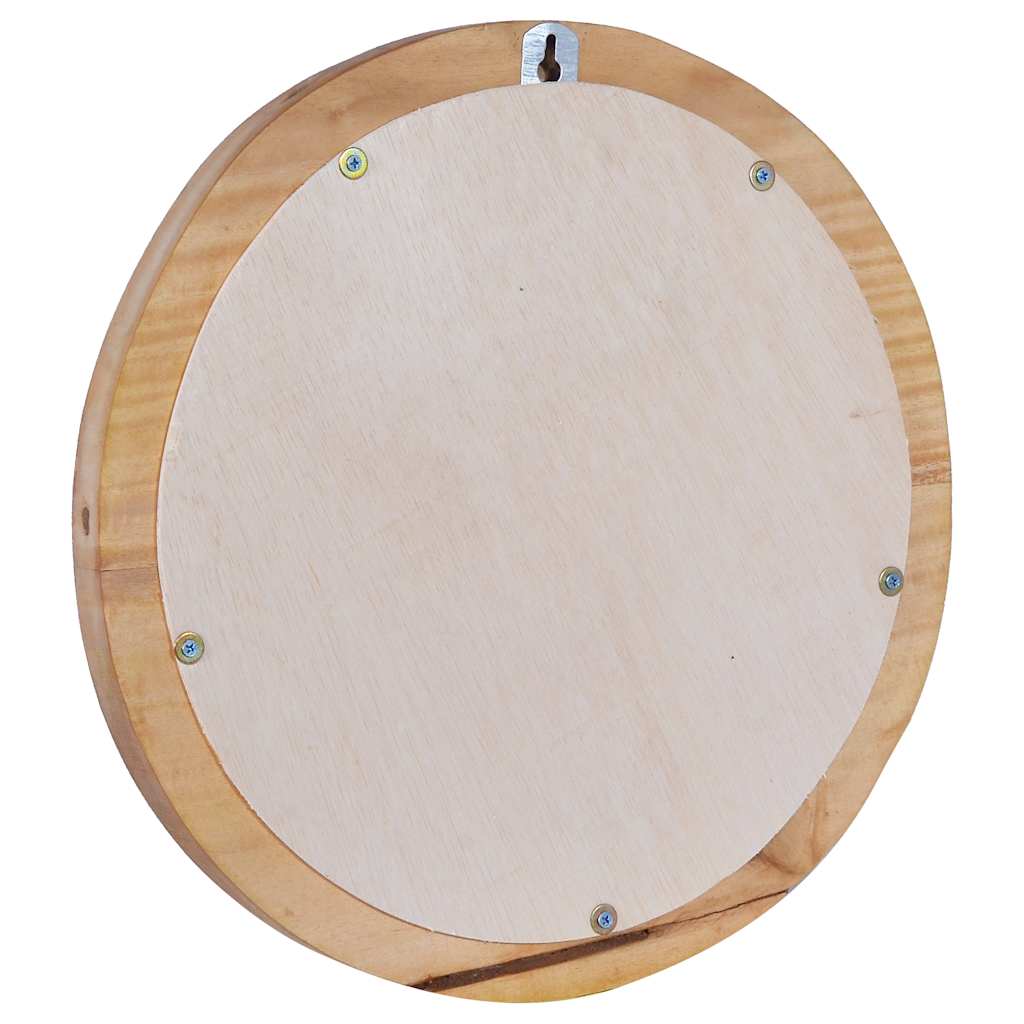 kör alakú tíkfa falitükör 40 cm
