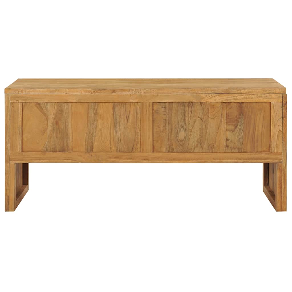 tömör tíkfa TV-szekrény 100 x 35 x 45 cm