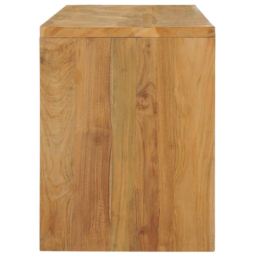 tömör tíkfa TV-szekrény 100 x 35 x 45 cm