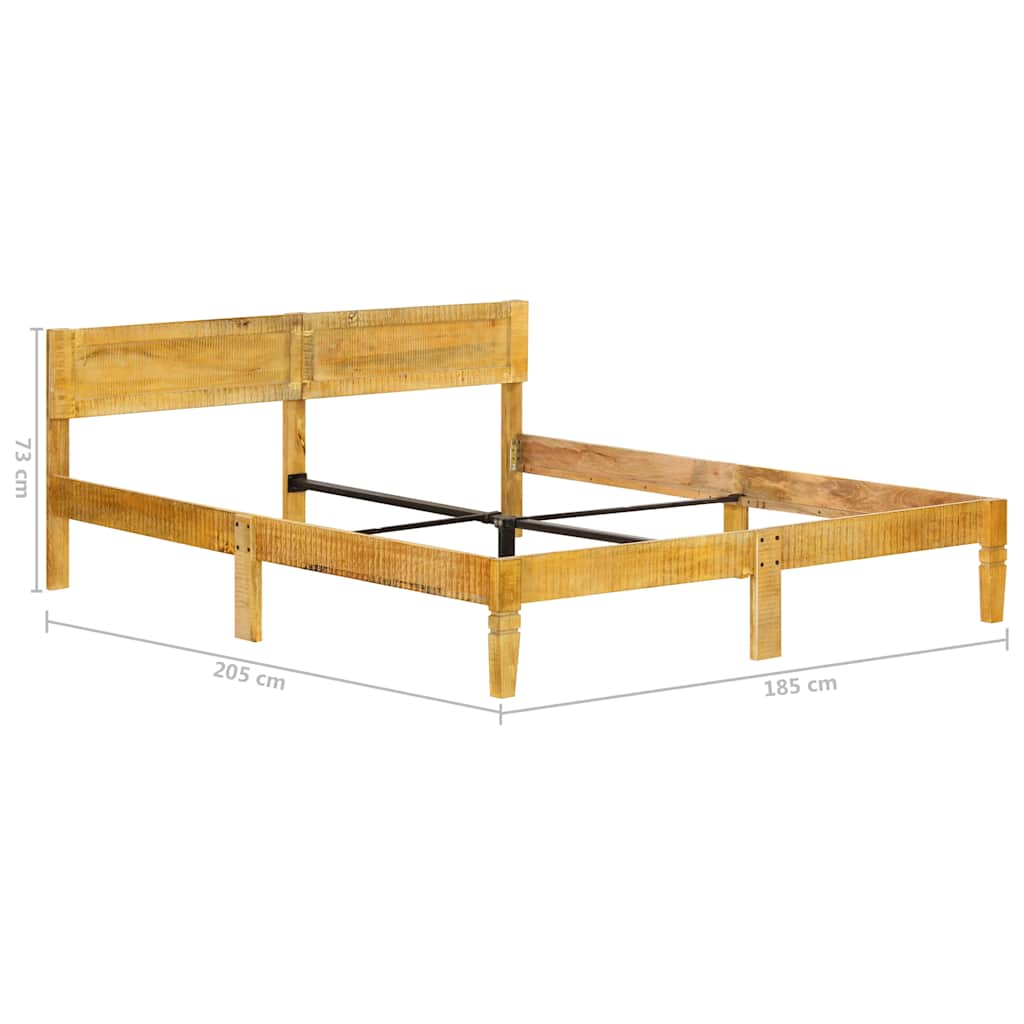 tömör mangófa ágykeret 180 cm